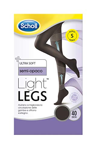 Scholl collant – mujer compresión graduada Light Legs 40 den, S – 1 PAR