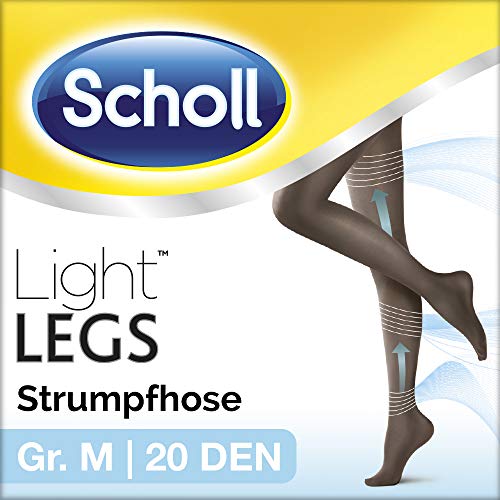Scholl Collants Light Legs - Noir Transparent 20 deniers - 1 paire taille M