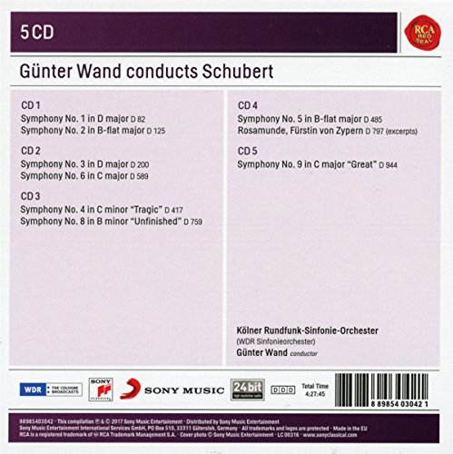 Schubert: Symphonies No. 1 - 9
