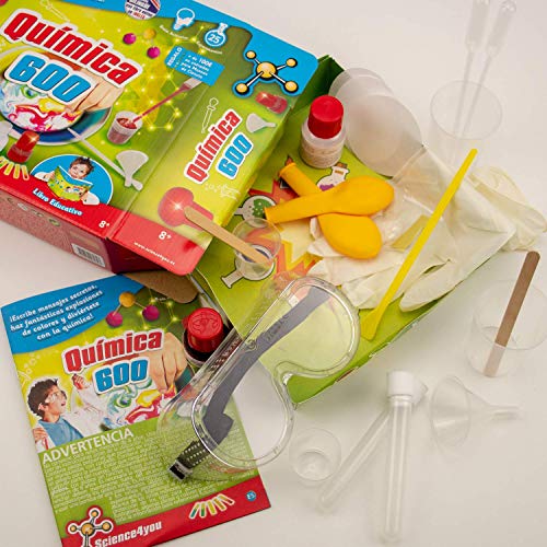 Science4you - Química 600 - Juguete científico y educativo (480343)