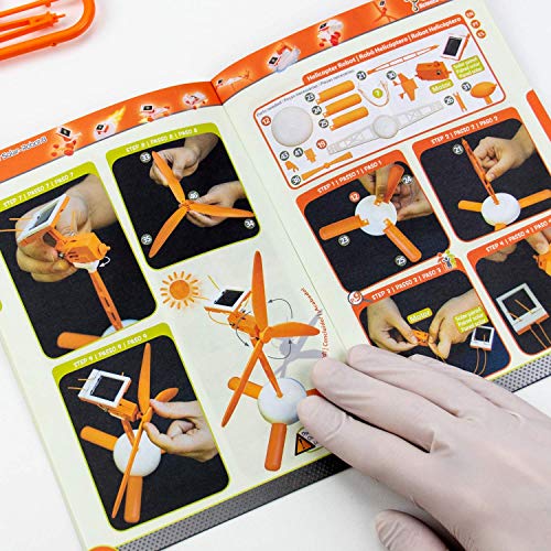 Science4you-R8 Años R8 Super Solar Robot-Robotica, Juguete Cientifico, 8 Experimentos y Libro Educativo ES, EN y PT-Regalo Original para Niños, Multicolor (878098)