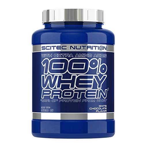 Scitec Nutrition 100% Whey Protein Proteína Chocolate Blanco - 920 g