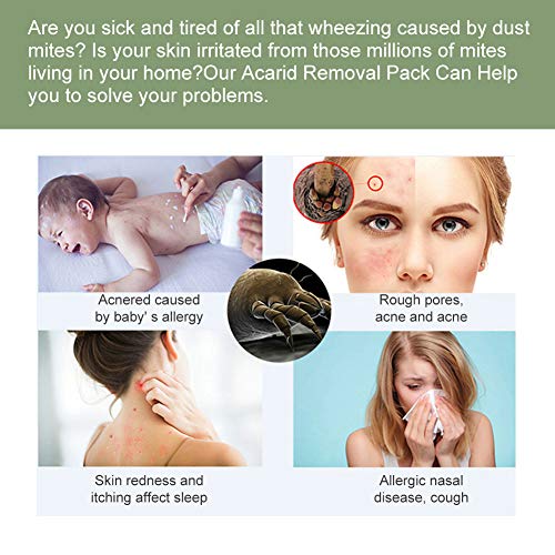 SCOBUTY Antiácaros, Dust Mite Killer, para Camas domésticas en Interiores Indoor, 10pc