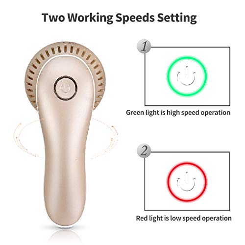 SDFZH Lima Eléctrica Pedicura,Eléctrico Lima Pies Profesional Recargable, Elimina Fácilmente Callos y Piel + 3 Recambios