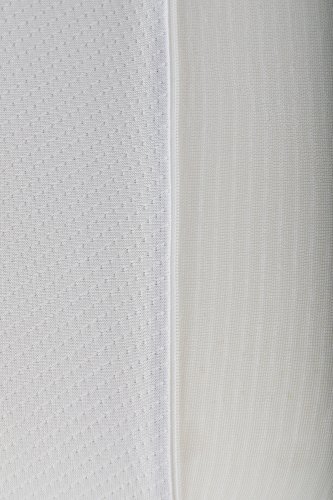 Seasons Almohada Viscoelastica 75 cms, Antiácaros y Antibacterias, Tejido Aloe Vera Hilo de Plata. Doble Funda, 100%, 75 cm