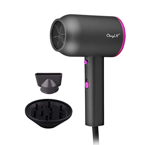 Secador de Cabello Iónico Perfumado 1800W, Hair Dryer de Secado Rápido Profesional, Equipado con 2 Configuraciones de Calor, 3 Velocidades de Viento - Para Viajes/Hogar