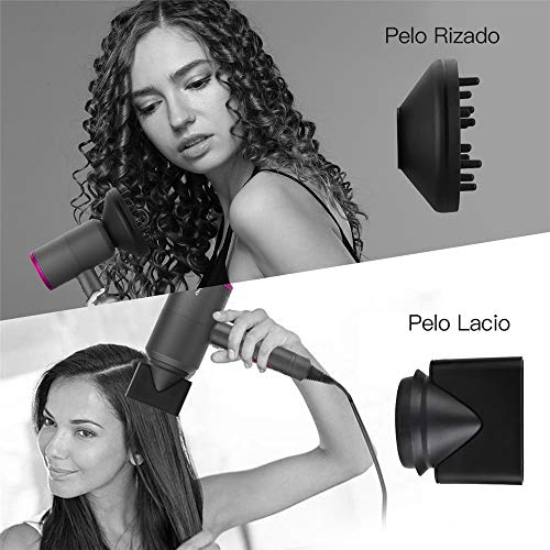 Secador De Pelo Eléctrico，Secador De Pelo De Iones，Cuidado Del Cabello a Temperatura Constante, Fácil De Transportar,Material De Pc Ecológico, Para Satisfacer Las Diferentes Necesidades De Peluquería