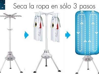 SECADORA DE ROPA PORTATIL SIN ROZAMIENTO POR AIRE CALIENTE DE 1.000WAT. SECAMATIC TURBO PLUS DE XSQUO USEFUL TECH