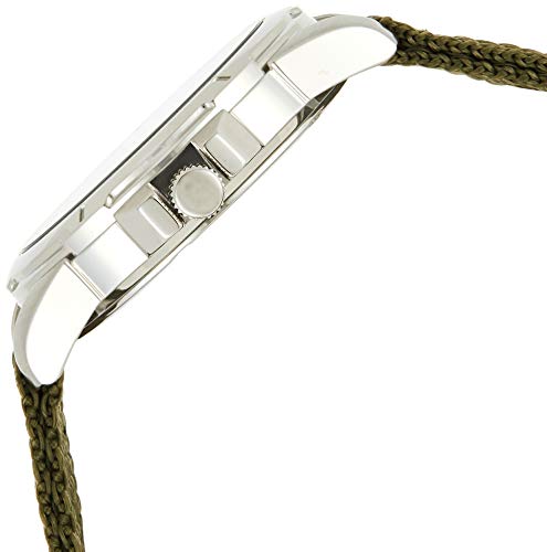 Seiko Reloj Analógico para Hombre de Energía Solar con Correa en Tela SNE095P2