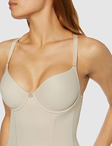 Selene Bdgiorg Sujetador Reductor, Beige (Tierra), 90 (Tamaño del Fabricante:C.90) para Mujer