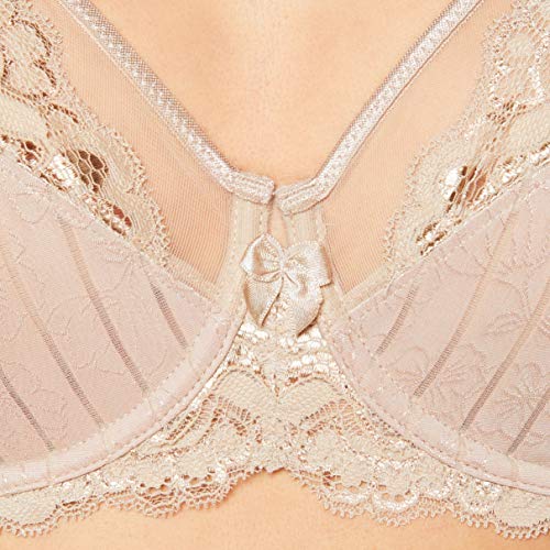 Selene Mariluz, Sujetador con Aros Para Mujer, Tierra, 95C