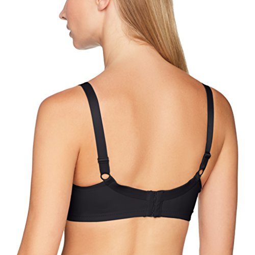 Selene Sujetador Berta Preformado Microfibra Tallas Fuertes Negro 110C