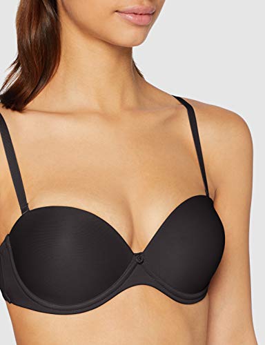 Selene Sujetador Carlota con Aros Doble Push Up Negro 85B