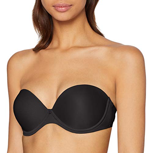 Selene Sujetador Carlota con Aros Doble Push Up Negro 85B