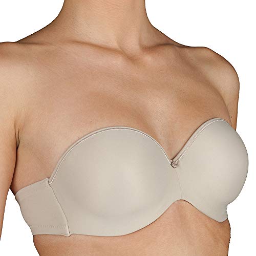 Selene Sujetador Copa B sin Tirantes Mercedes - Tierra, 100