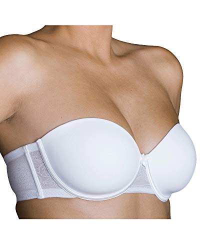 Selene Sujetador Copa C sin Tirantes Silvia C - Negro, 90