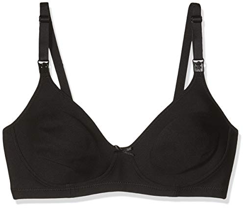 Selene Sujetador Maternal Amanda Algodon Copa C Negro 105C