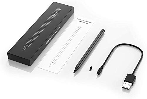 Selvim Stylus Pen, Lápiz para iPad 2018 2019 2020, Pencil para Tablet con Rechazo de Palma, Preciso Bolígrafo Digital para Dibujar, Tomar Notas por iPad Mini, iPad Air, iPad Pro