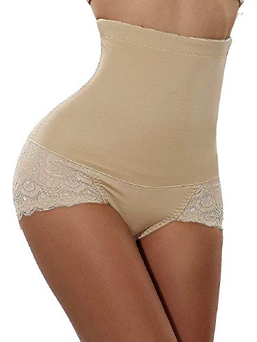 SEMIR Braga Braguita Moldeadora Adelgazante Cintura Alta Faja Reductora Body Cintura Abdomen Shapewear Lenceria Mujer Tono de la Piel 3XL
