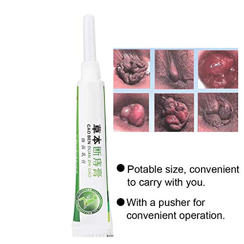 Semme Hemorrhoids Crema de pomada, Crema de pilas para hemorroides internas Pilas Fisura anal externa (Paquete de 1 piezas)