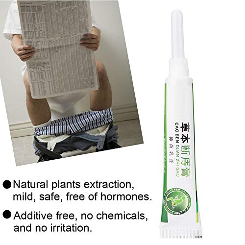 Semme Hemorrhoids Crema de pomada, Crema de pilas para hemorroides internas Pilas Fisura anal externa (Paquete de 1 piezas)