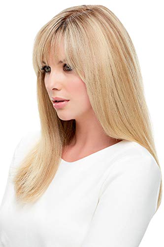 Sencillo Vida Peluca Mujer Rubia Postizos Larga Recta Señora Pelo Natural Wigs Color Natural Sintético Resistente al Calor para Uso Diario Disfraz Fiesta Carnaval Cosplay
