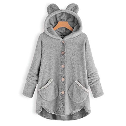 Señoras para Mujer Chaqueta con Cremallera con Estampado Floral Retro Tops Casuales Abrigo Outwear Invierno Mujeres Moda Informal más Gruesa Slim sólido Abajo Chaqueta Abrigo