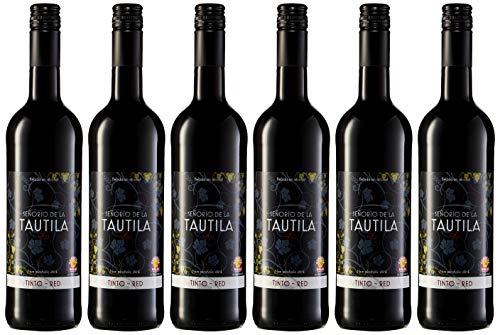 Señorío de la Tautila Vino Tinto - Paquete de 6 x 750 ml - Total: 4500 ml