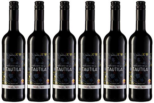 Señorío de la Tautila Vino Tinto - Paquete de 6 x 750 ml - Total: 4500 ml