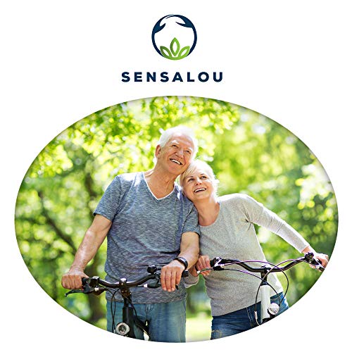 Sensalou Pantalones Incontinencia para Adultos Hombre y Mujer - Ropa Interior - Protector Perdidas de Vejiga Débil - Pañales Desechables Mojar Cama, Maternidad - 22 unidades - Blanco, Tallas Medium