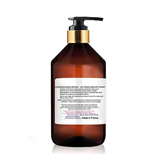 Sensi Milk Leche Micelar Desmaquillante Piel Sensible, Toda la familia (500 ml)