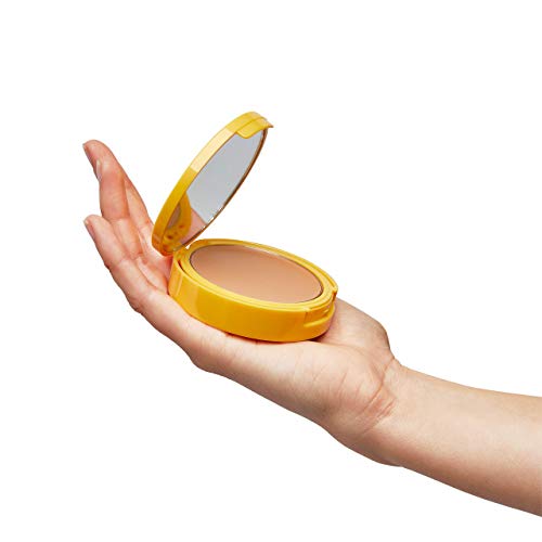 Sensilis Sun Secret - Maquillaje Compacto de Acabado Mate con SPF50+, Tono 02 Golden - 10 g