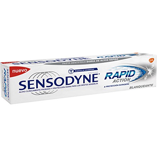 SENSODYNE RAPID ACTION blanqueante crema dental 75 ml