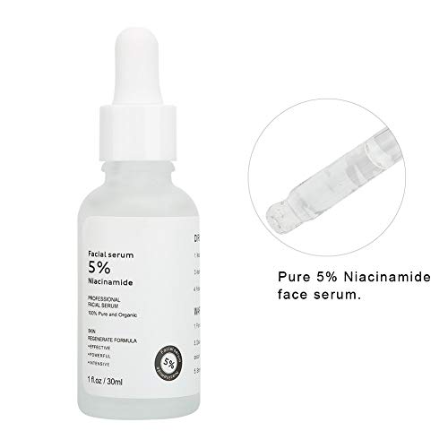 Serum Facial 30ml Puro 5% Niacinamida y Ácido Hialurónico Suero Facial Blanqueador Hidratante Reafirmante