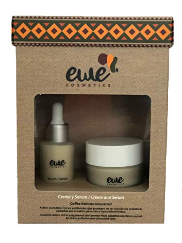 Sérum Facial con ÁCIDO HIALURÓNICO y crema facial. ORGÁNICO+VITAMINA C+Magnesio●Ingredientes Antiedad, Antiarrugas, Antioxidante y Antimanchas● Rostro y Contorno de Ojos