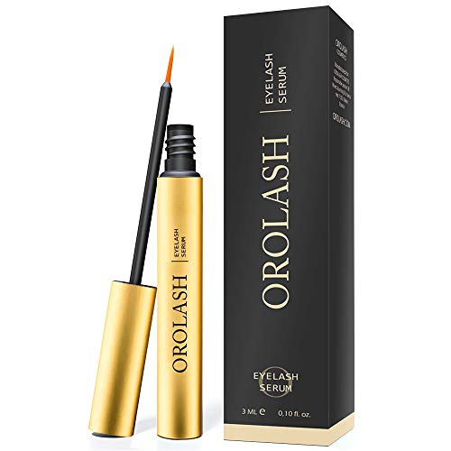 SERUM PARA PESTAÑAS OROLASH (3ml - 3 Meses) | X lash evo Extra Rápido y Eficaz | Alargador y reforzador para pestañas más largas y densas