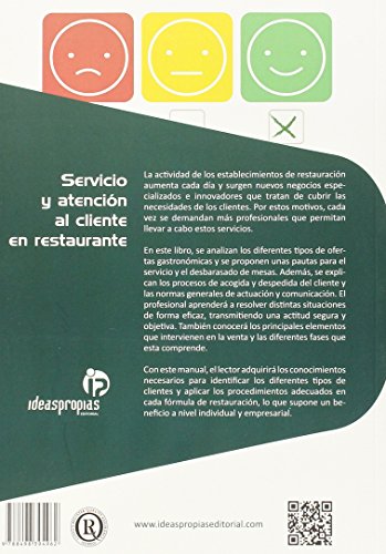 Servicio y atención al cliente en restaurante: Normas de servicio, protocolos de comunicación y técnicas de venta (Hostelería y turismo)