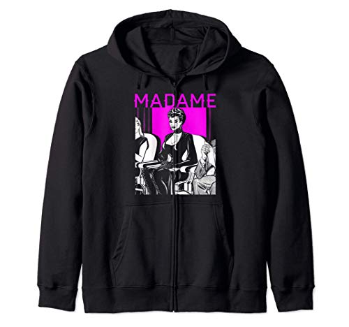 Sesiones de Mistress Shibari. Dominatrix Madame Kinkster Sudadera con Capucha