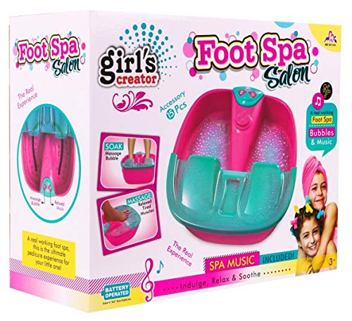 Set Creative - SPA Pie Baño Juguete Masaje de pies Pedicura para niños
