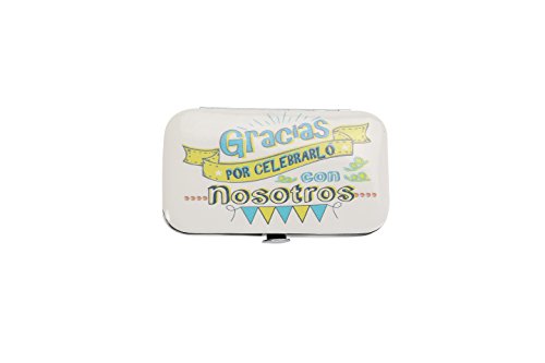 Set de Manicura"FRASES" (Precio Unitario) Estuches, Estuche Manicura Originales Baratos para Detalles de Bodas, Bautizos, Comuniones, Recuerdos y Regalos Cumpleaños. Bolso, Vintage