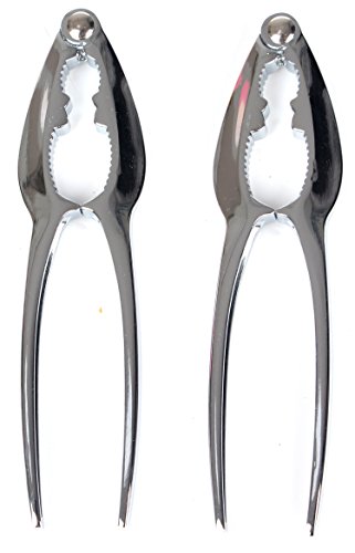 Set de mariscos de acero Herramientas con Cracker y Selecciones Herramientas de mariscos inoxidable Set Cracker y horquillas, Pack de 8 por Yier