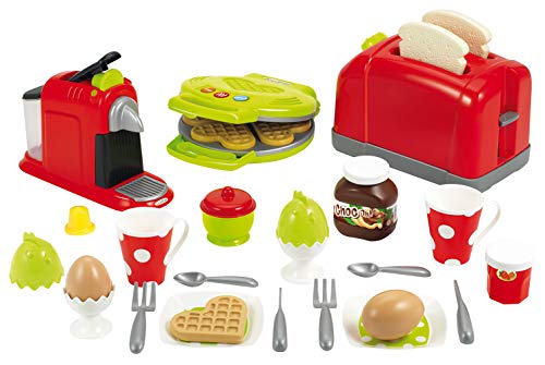 Set de pequeños electrodomésticos de 100% Chef de 33 piezas (Ecoiffier 26470)