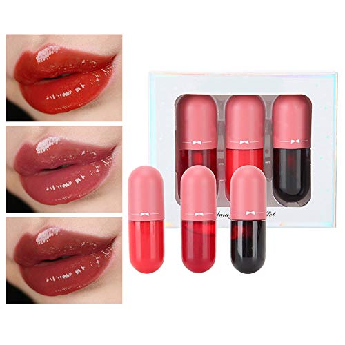 Set de relleno de labios, 3 piezas de relleno de labios natural y suero para el cuidado de los labios, promueve una hidratación más completa y hermosa y reduce las líneas finas