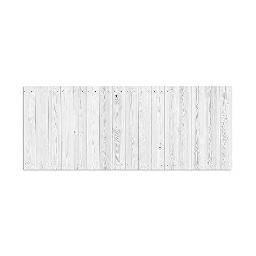 setecientosgramos Cabecero Cama PVC | Whitewood | Varias Medidas | Fácil colocación | Decoración Dormitorio (150x60cm)