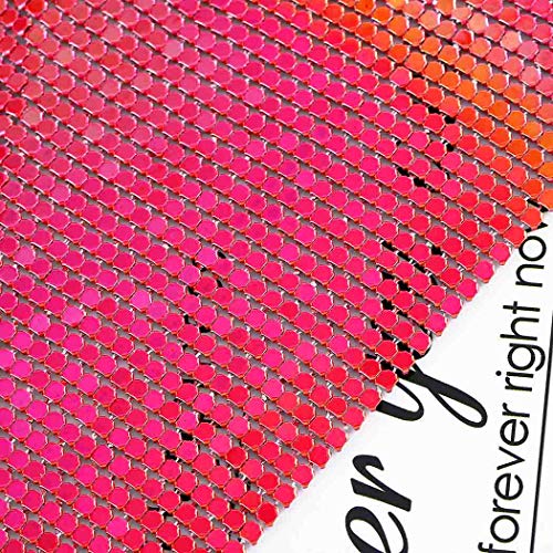 Sethexy Brillante Lentejuela Máscara de malla Lentejuelas Rojo colorido Club nocturno Accesorios de Halloween Mardi Gras Máscaras de cristal para mujeres y niñas