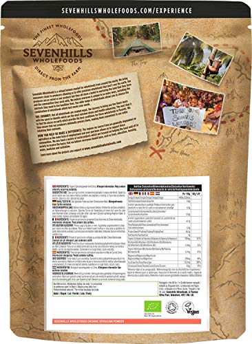 Sevenhills Wholefoods Espirulina En Polvo Orgánico 1kg