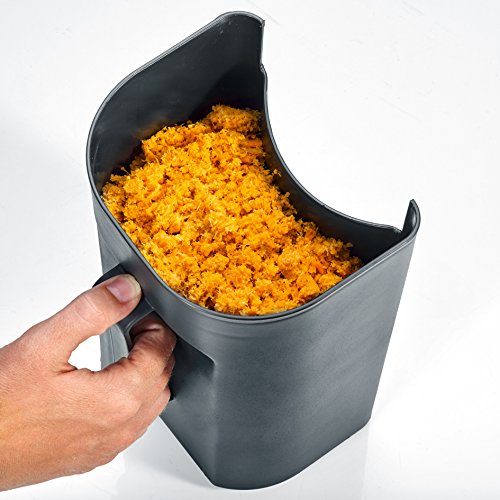 SEVIR ES 3570 Licuadora con recipiente de zumo, 800 W, 1,1 litros, color negro y acero inoxidable