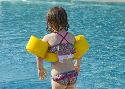 Sevylor Puddle Jumper, Manguitos bebé para Aprender a Nadar, para niños de 2 a 5 años, De 15 a 30 kg de Peso, Amarillo