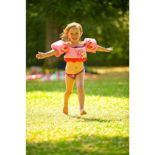 Sevylor Puddle Jumper, Manguitos bebé para Aprender a Nadar, para niños de 2 a 5 años, De 15 a 30 kg de Peso, Rosa