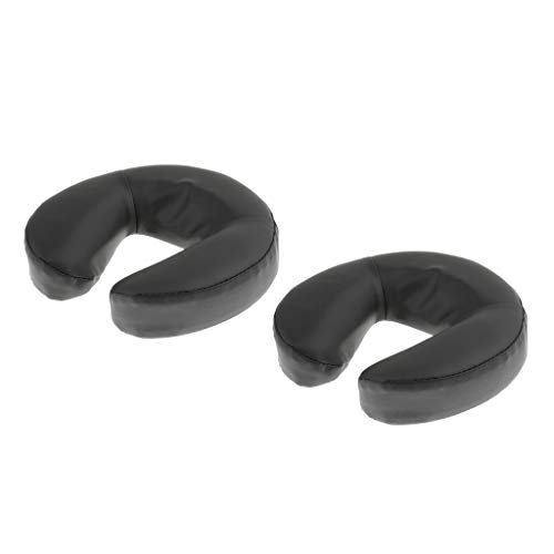 sharprepublic 2 Unids Almohadilla de Espuma Cojín de Cuna para Cara Cojín de Masaje para Salón de Spa